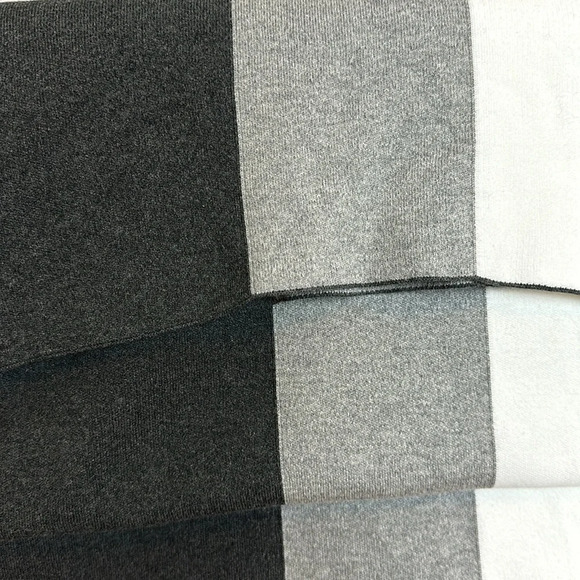 Love and Hope soft combed cotton color block scarf - Picture 3 of 4